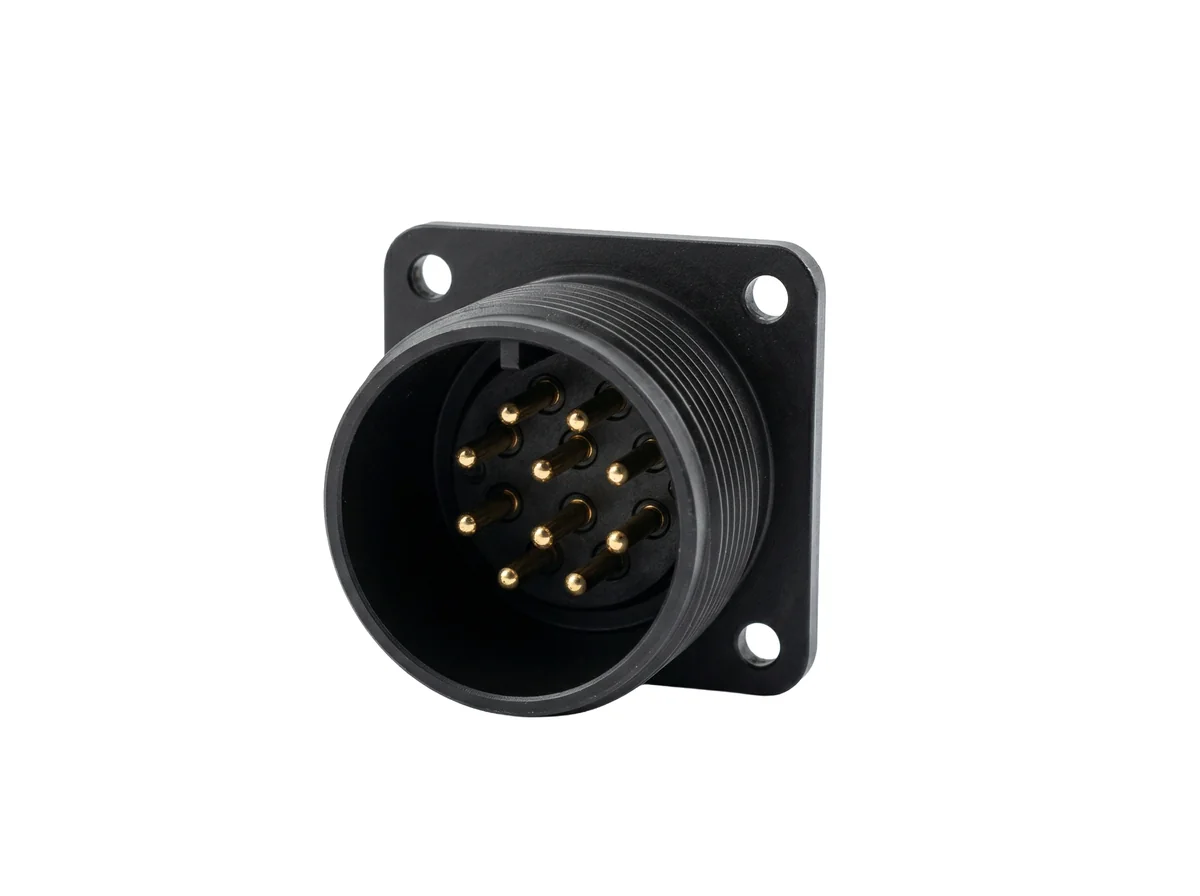 10-Pole Male Connector