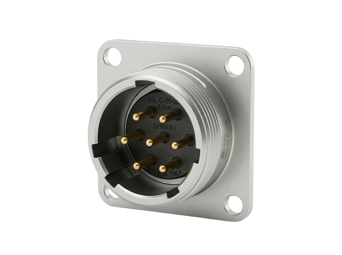 7-Pole Mini Male Connector