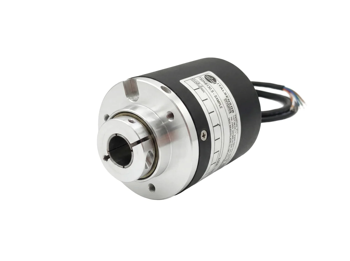 TKW615C Delik Milli Artımlı Enkoder Ø63,5 mm