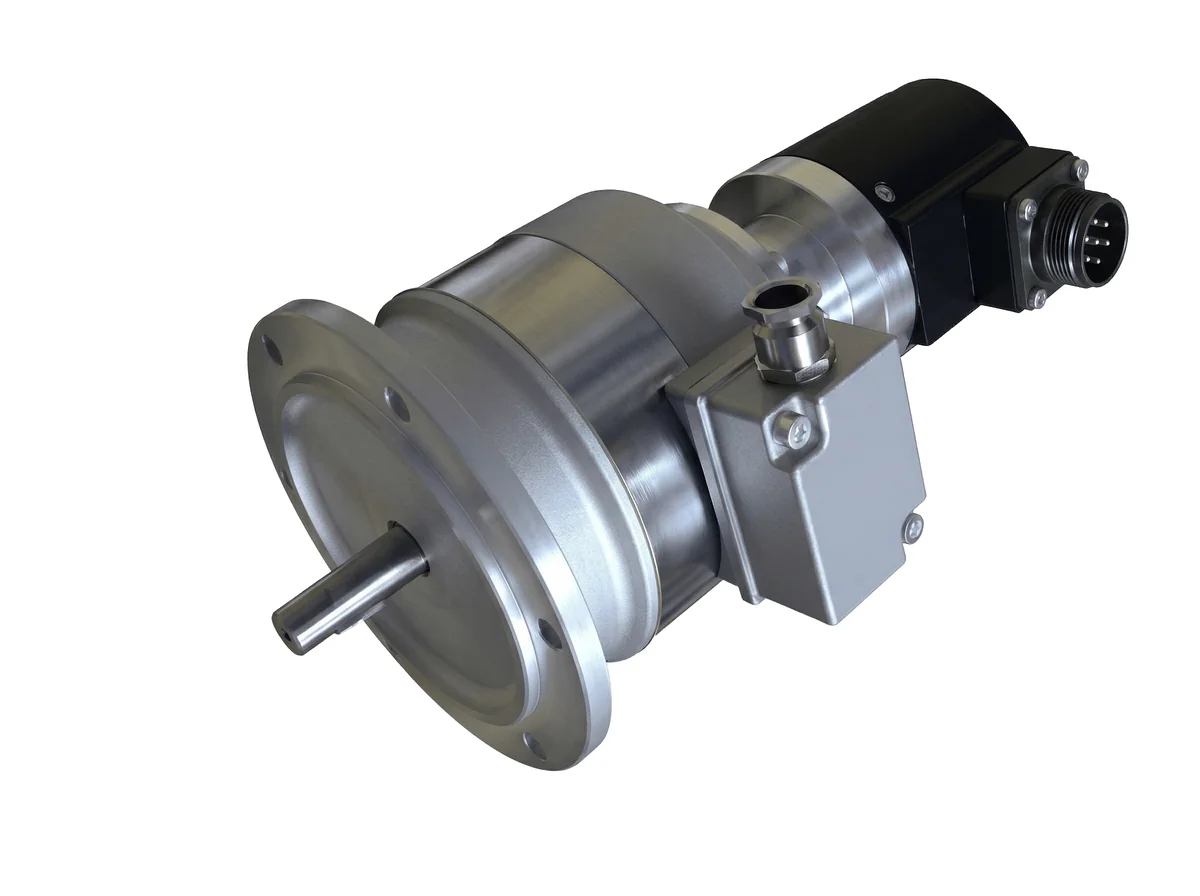 TKW615REO Hollow Shaft Encoder with Tachogenerator Ø115 mm