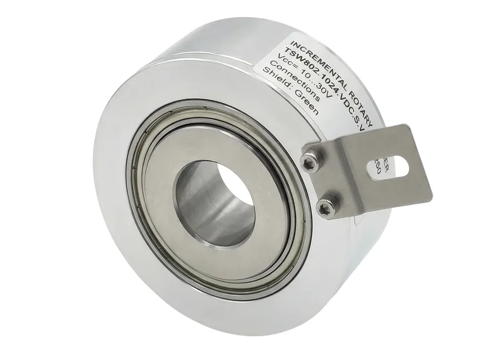 TSW80 Büyük Delik Milli Artımlı Enkoder Ø80 mm