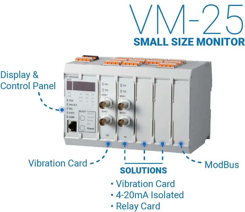 VM-25 Kompakt Titreşim Monitörü